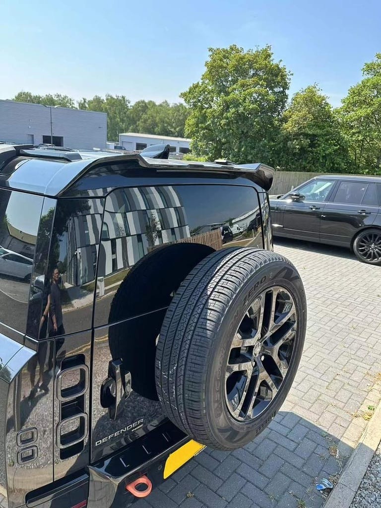 Exon Gloss Black Full Bodykit for Land Rover Defender 110 L663 2019-present - MODE Auto Concepts
