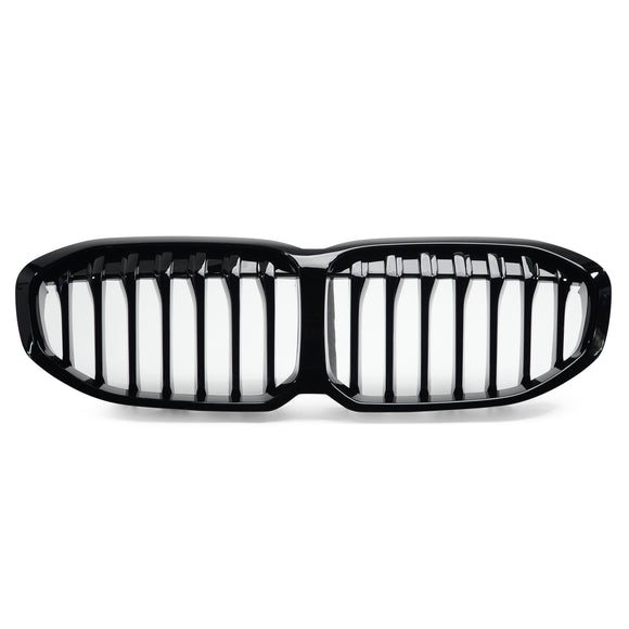 Exon Gloss Black Single Slat Grille for BMW 1-Series F40 (2019-present) - MODE Auto Concepts