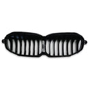 Exon Gloss Black Single Slat Grille for BMW 1-Series F40 (2019-present) - MODE Auto Concepts