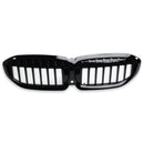 Exon Gloss Black Single Slat Grille for BMW 3-Series inc. 320i 330i M340i G20 G21 G28 (2018-2022) - MODE Auto Concepts