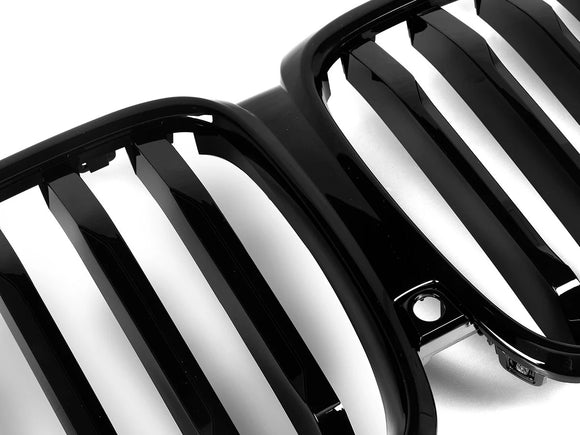 Exon Gloss Black Single Slat Grille for BMW X5 G05 LCI 2024-present - MODE Auto Concepts