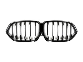 Exon Gloss Black Single Slat Grille for BMW X6 G06 Pre-LCI 2019-2023 - MODE Auto Concepts