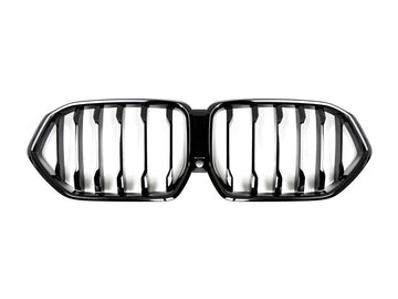 Exon Gloss Black Single Slat Grille for BMW X6 G06 Pre-LCI 2019-2023 - MODE Auto Concepts