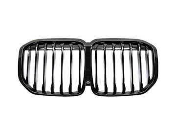 Exon Gloss Black Single Slat Grille for BMW X7 G07 Pre-LCI 2018-2022 - MODE Auto Concepts