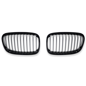 Exon Gloss Black Single Slat Grille for BMW 1-Series F20/F21 Pre-LCI (2011-2015) - MODE Auto Concepts