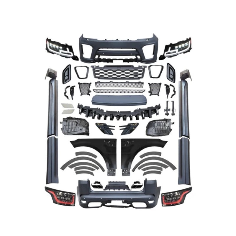 Exon Gloss Black SVR Style Full Bodykit for Range Rover Sport L494 2014-2018 - MODE Auto Concepts