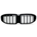 Exon Gloss Black Twin Slat Grille for BMW 1-Series F40 (2019-present) - MODE Auto Concepts