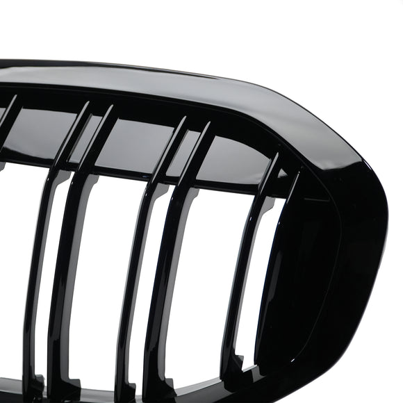 Exon Gloss Black Twin Slat Grille for BMW 1-Series F40 (2019-present) - MODE Auto Concepts