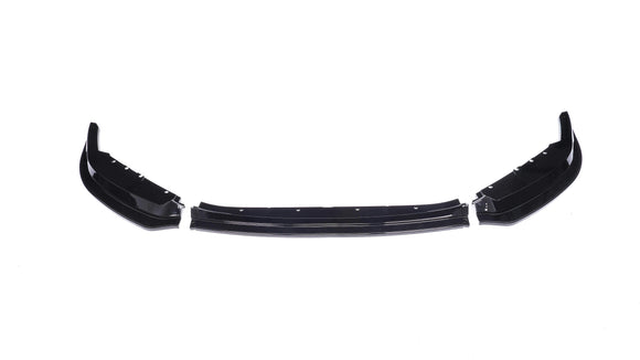 Exon Gloss Black V Style Front Splitter set (3-Pieces) for BMW M2 G87 - MODE Auto Concepts
