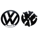 Emblex Gloss Black VW Grille & Trunk Badge Emblem Overlay Combo for VW Golf MK7 GTI R - MODE Auto Concepts