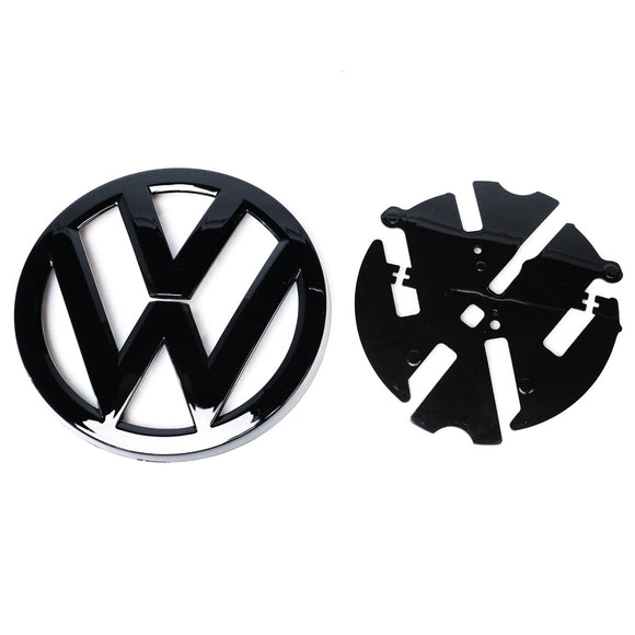 Emblex Gloss Black VW Grille & Trunk Badge Emblem Overlay Combo for VW Golf MK7 GTI R - MODE Auto Concepts