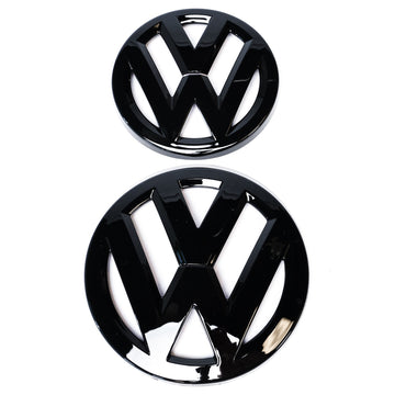 Emblex Gloss Black VW Grille & Trunk Badge Emblem Overlay Combo for VW Golf MK7.5 GTI R - MODE Auto Concepts