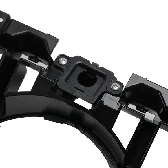 Exon Gloss Black w. Chrome Strip Panamericana GT Style Grille for Mercedes Benz C63/C63s AMG W205 (15-21) - MODE Auto Concepts