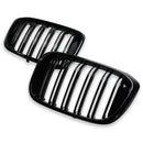 Exon Gloss Black X3M/X4M M Style Twin Slat Grille for BMW X3 G01 & X4 G02 - MODE Auto Concepts