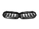 Exon Gloss Black X5M M Style Twin Slat Grille for BMW X5 G05 LCI 2024-present - MODE Auto Concepts