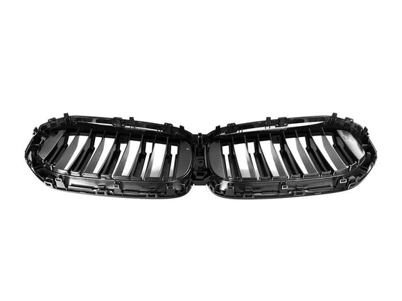 Exon Gloss Black X5M M Style Twin Slat Grille for BMW X5 G05 LCI 2024-present - MODE Auto Concepts