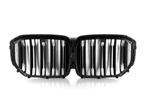 Exon Gloss Black X5M M Style Twin Slat Grille for BMW X5 G05 LCI 2024-present - MODE Auto Concepts