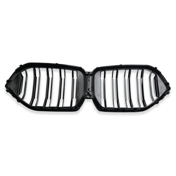 Exon Gloss Black X6M M Style Twin Slat Grille for BMW X6 G06 Pre-LCI 2020-2023 - MODE Auto Concepts
