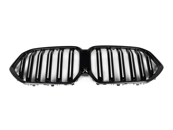 Exon Gloss Black X6M M Style Twin Slat Grille for BMW X6 G06 LCI 2024-present - MODE Auto Concepts