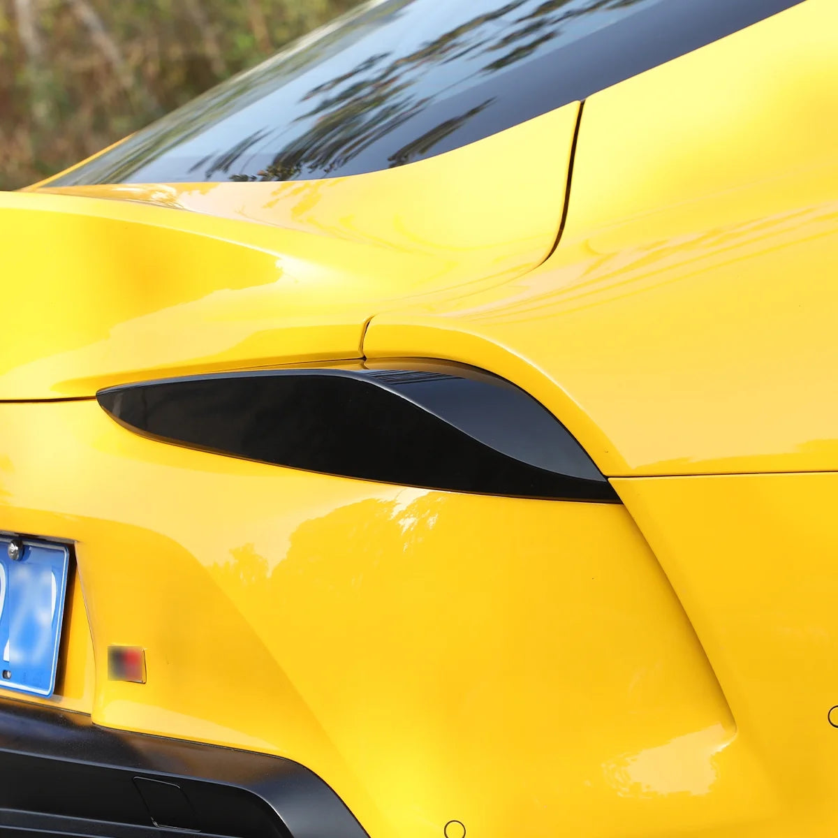 Exon Smoked Black Taillight Cover for Toyota Supra A90 - MODE Auto Concepts