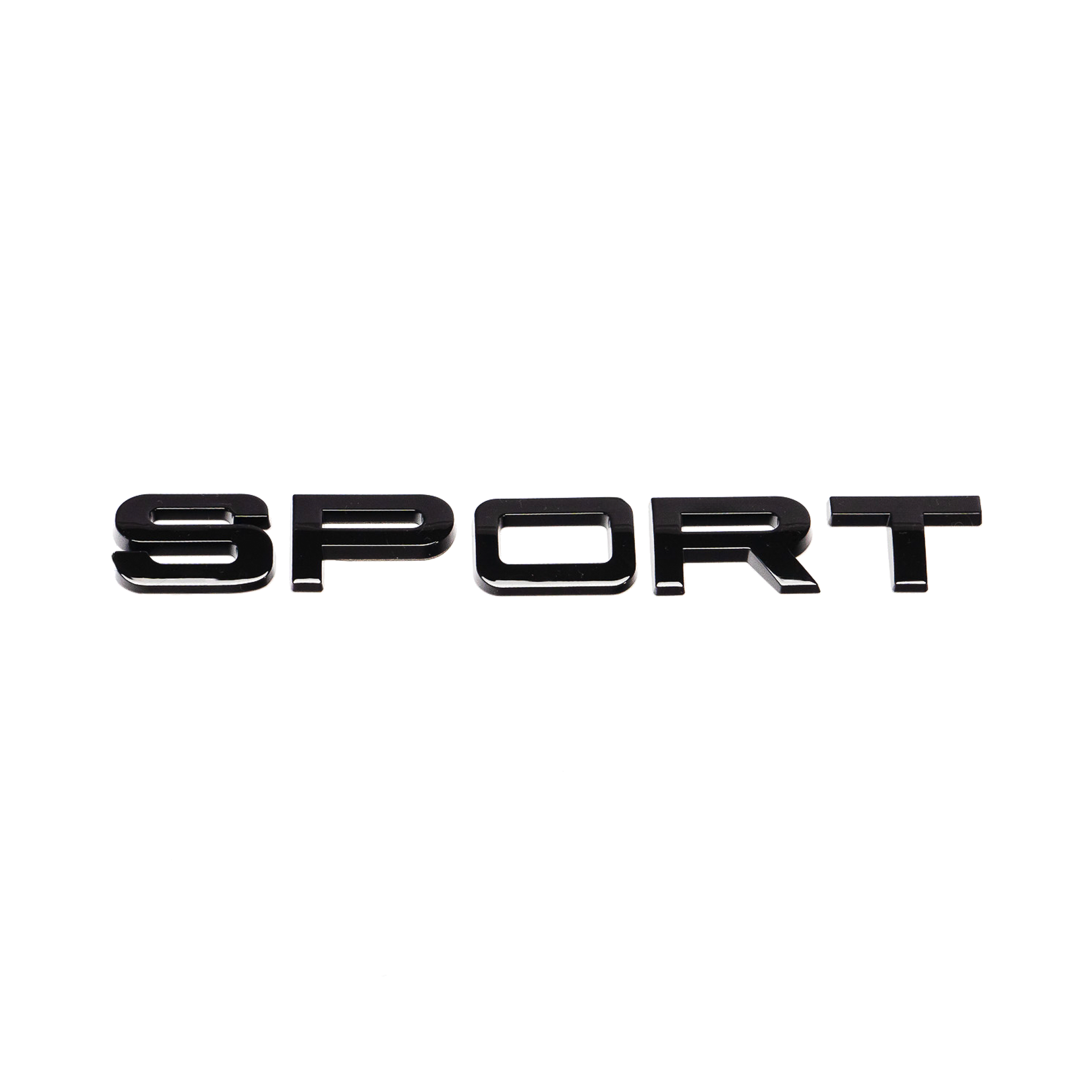 Emblex Sport Style Gloss Black Rear Trunk Badge Emblem for Range Rover ...