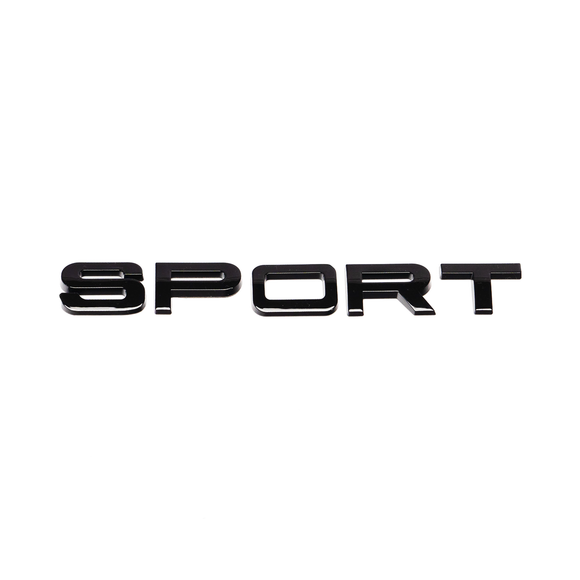 Emblex Sport Style Gloss Black Rear Trunk Badge Emblem for Range Rover Sport L494 - MODE Auto Concepts