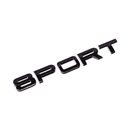 Emblex Sport Style Gloss Black Rear Trunk Badge Emblem for Range Rover Sport L494 - MODE Auto Concepts