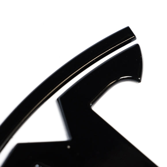 Emblex Tesla Style Gloss Black Front Badge Hammer Emblem for Tesla Model S 3 X Y - MODE Auto Concepts
