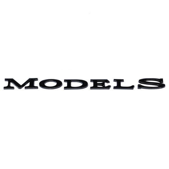 Emblex Tesla Style Gloss Black Rear Badge Emblem for Tesla Model S - MODE Auto Concepts