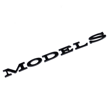 Emblex Tesla Style Gloss Black Rear Badge Emblem for Tesla Model S - MODE Auto Concepts