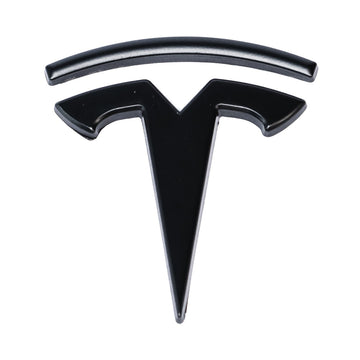 Emblex Tesla Style Gloss Black Rear Badge Hammer Emblem for Tesla Model S 3 X Y - MODE Auto Concepts