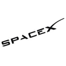 Emblex Tesla Style Gloss Black Rear Badge Space X Emblem for Tesla Model S 3 X Y - MODE Auto Concepts