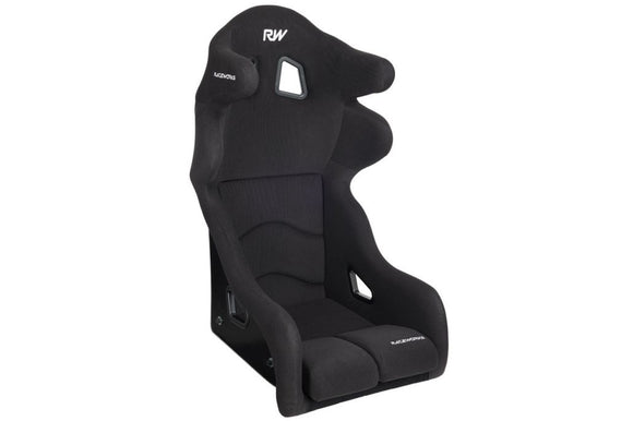 Fibreglass Motorsport Winged Seat Black 403 FIA CAMS MAS Approved (M-L)