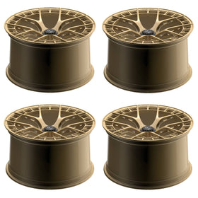 MODE Design FR-1 Evolution CL (Centerlock) Forged Wheel Magnedyme Gold Set for Porsche 911 GT2 GT3 & 718 GT4 RS