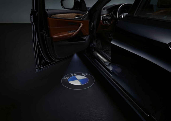 Genuine BMW M Performance LED Door Projector Light & M Performance Slide Kit