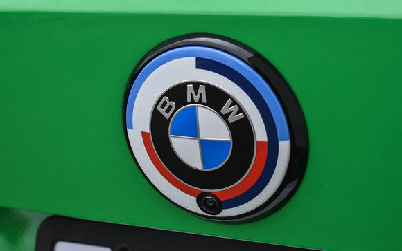 Genuine BMW 50th Anniversary Plaque Badge Trunk Emblem M3 G80 M5 F90 - MODE Auto Concepts