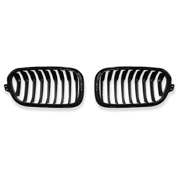 Exon Gloss Black Single Slat Grille for BMW 1-Series F20/F21 LCI (2016-2019) - MODE Auto Concepts