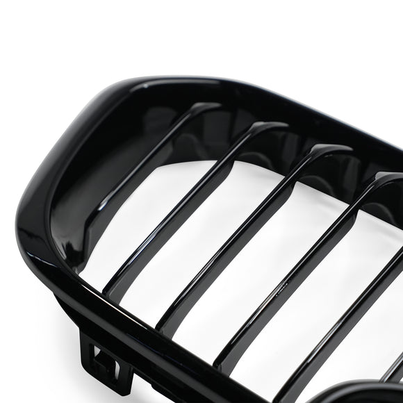 Exon Gloss Black Single Slat Grille for BMW 1-Series F20/F21 LCI (2016-2019) - MODE Auto Concepts