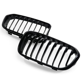 Exon Gloss Black Single Slat Grille for BMW 1-Series F20/F21 LCI (2016-2019) - MODE Auto Concepts
