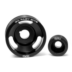 GFB Lightweight Underdrive 2 Piece Pulley Kit for Subaru WRX B4 STi - MODE Auto Concepts