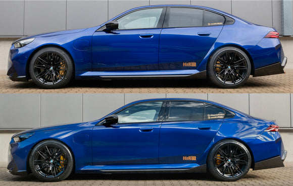 H&R Lowering Springs for BMW M5 xDrive Plug-in-Hybrid G90 2024 - Sedan (F - 25mm / R - 15mm) - MODE Auto Concepts