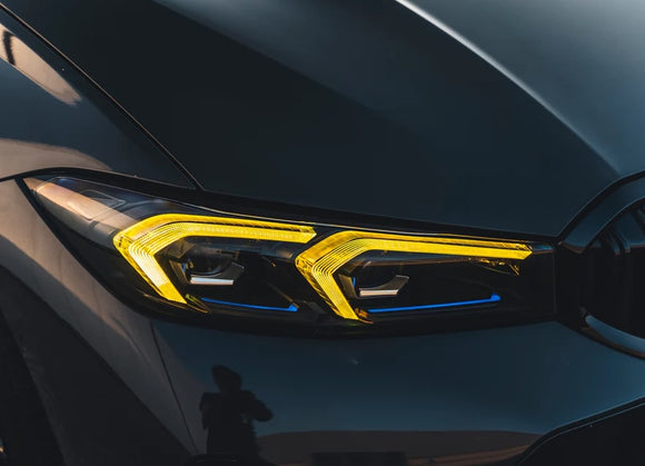 Luminosa Motorsport CSL Yellow Daytime Running Light DRL LED Module for BMW 3-Series G20 G21 inc. M340i - MODE Auto Concepts