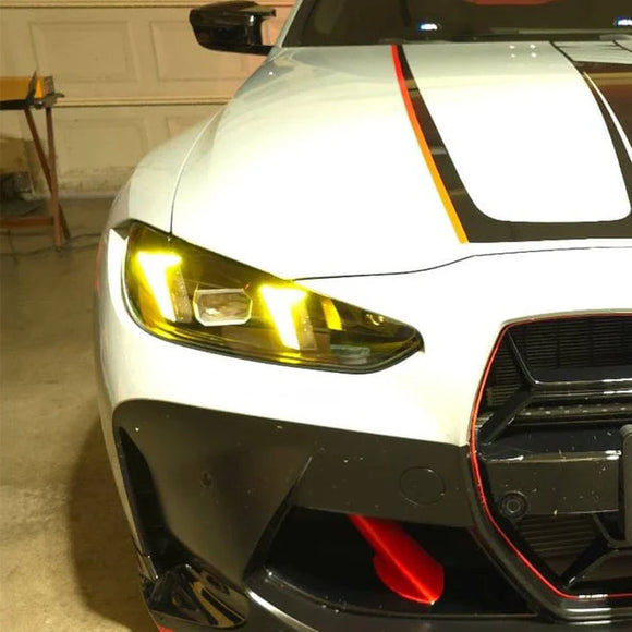 Luminosa Motorsport CSL Yellow Daytime Running Light DRL LED Module for BMW M3 G80 G81 M4 G82 G83 - MODE Auto Concepts