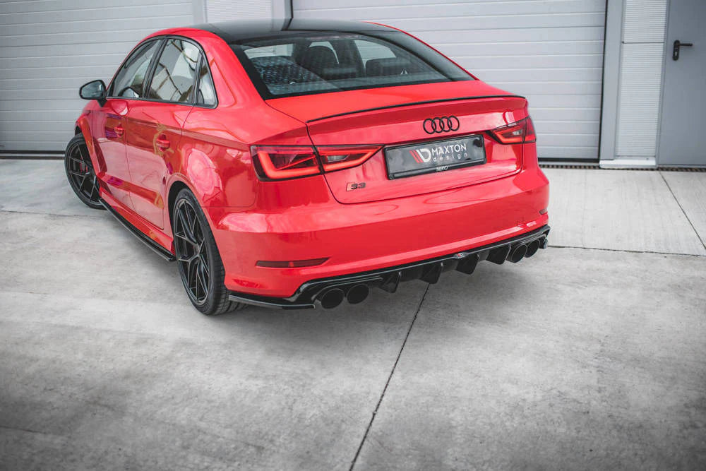 Maxton Design Audi S3 8V Sedan Pre-Facelift Rear Side Splitters