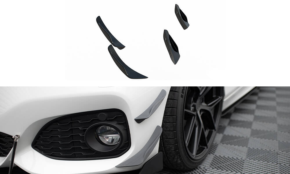 Maxton Design Front Winglets Canards for BMW M135i LCI & M140i F20 inc ...