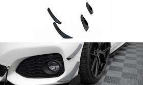 Maxton Design Front Winglets Canards for BMW M135i LCI & M140i F20 inc. 1 Series M-Sport - MODE Auto Concepts