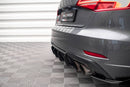 Maxton Design Street Pro Rear Diffuser for Audi S3 8V / A3 S-Line 8V Facelift Sportback - MODE Auto Concepts