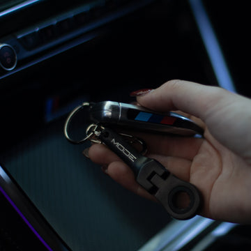 MODE 10mm Flexi-Head Ratchet Spanner Keychain Black