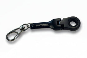 MODE 10mm Flexi-Head Ratchet Spanner Keychain Black