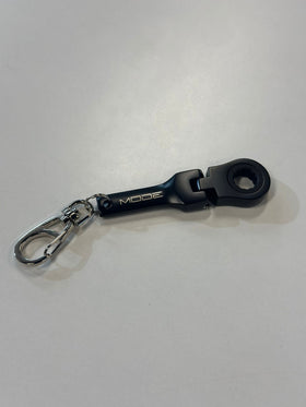 MODE 10mm Flexi-Head Ratchet Spanner Keychain Black - 0